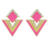 Earrings Geometric Drop Triangle