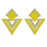 Earrings Geometric Drop Triangle