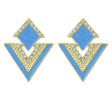 Earrings Geometric Drop Triangle