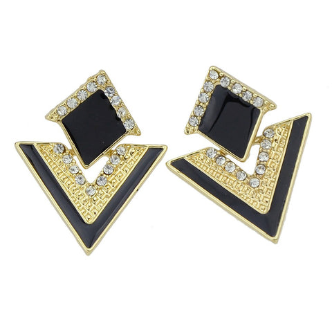 Earrings Geometric Drop Triangle