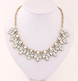 Sylvia Necklace In Crystal